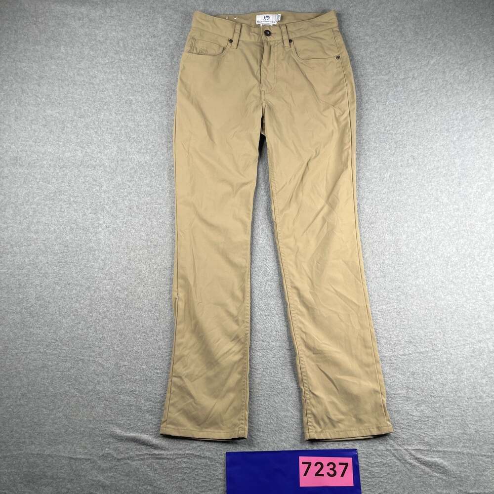 Southern Tide Intercoastal Pants Womens Size 28x30 Beige Casual Light Weight